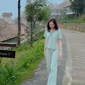 ZARA WIDE LEG JACQUARD PANTS